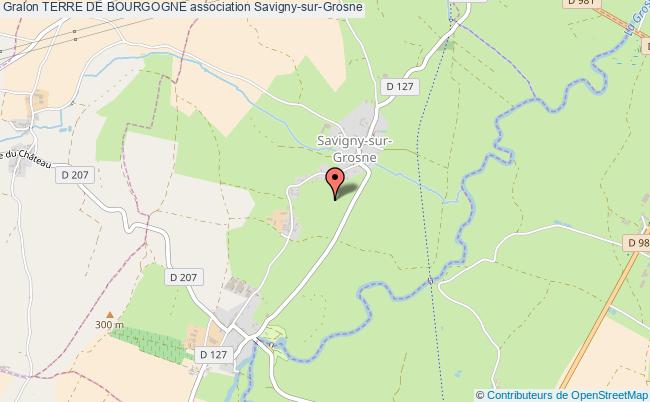plan association Terre De Bourgogne Savigny-sur-Grosne
