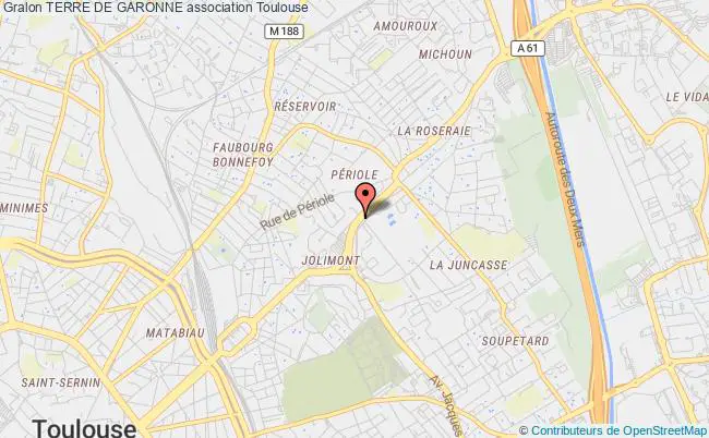 plan association Terre De Garonne Toulouse