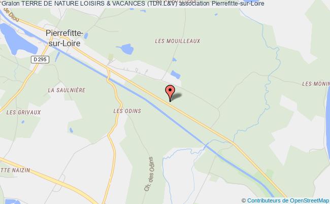 plan association Terre De Nature Loisirs & Vacances (tdn.l&v) Pierrefitte-sur-Loire