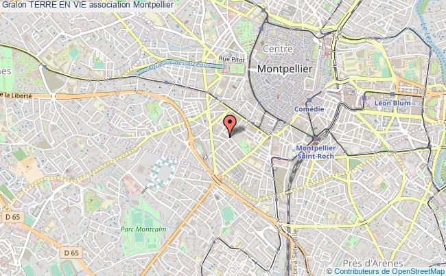 plan association Terre En Vie Montpellier
