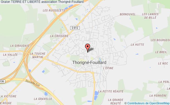 plan association Terre Et LibertÉ Thorigné-Fouillard