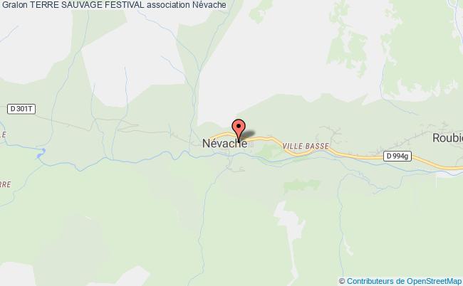 plan association Terre Sauvage Festival Névache