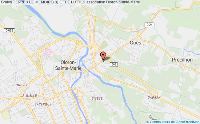 plan association Terres De Memoire(s) Et De Luttes 