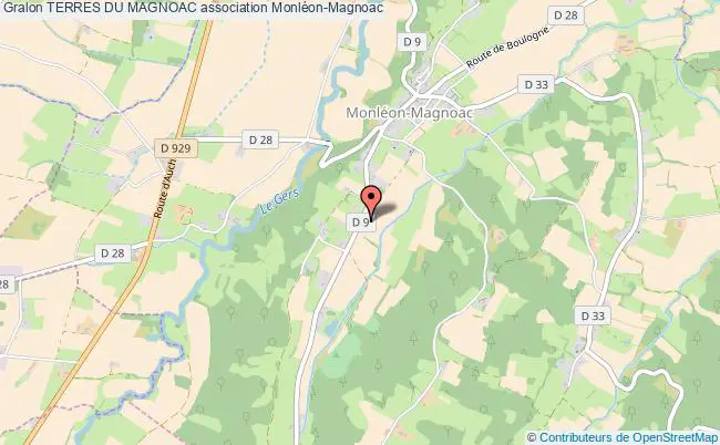 plan association Terres Du Magnoac Monléon-Magnoac