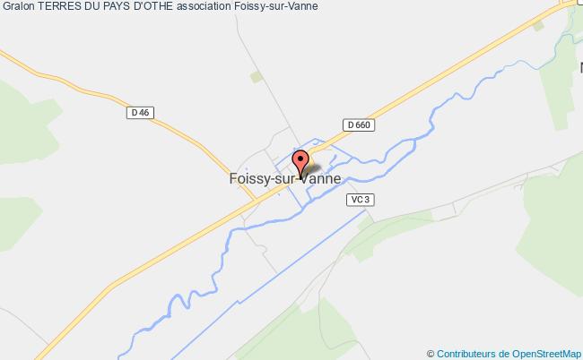 plan association Terres Du Pays D'othe Foissy-sur-Vanne