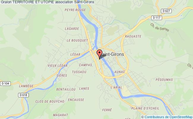 plan association Territoire Et Utopie Saint-Girons