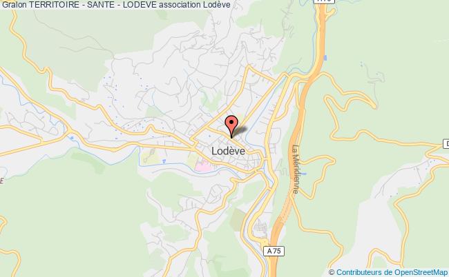 plan association Territoire - Sante - Lodeve Lodève