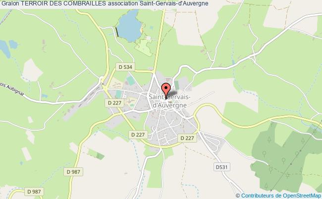 plan association Terroir Des Combrailles Saint-Gervais-d'Auvergne