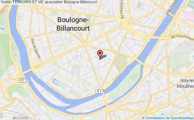 plan association Terroirs Et Vie Boulogne-Billancourt