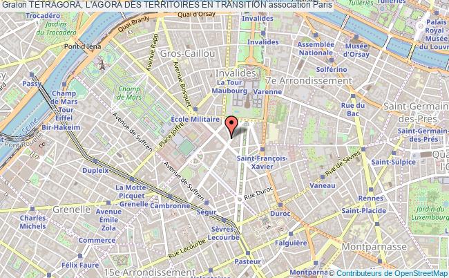 plan association Tetragora, L'agora Des Territoires En Transition Paris