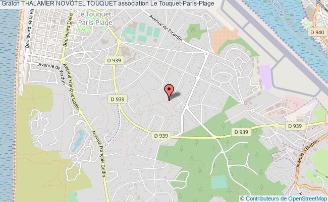 plan association Thalamer Novotel Touquet Le    Touquet-Paris-Plage