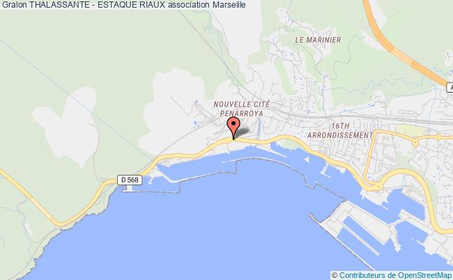 plan association Thalassante - Estaque Riaux Marseille