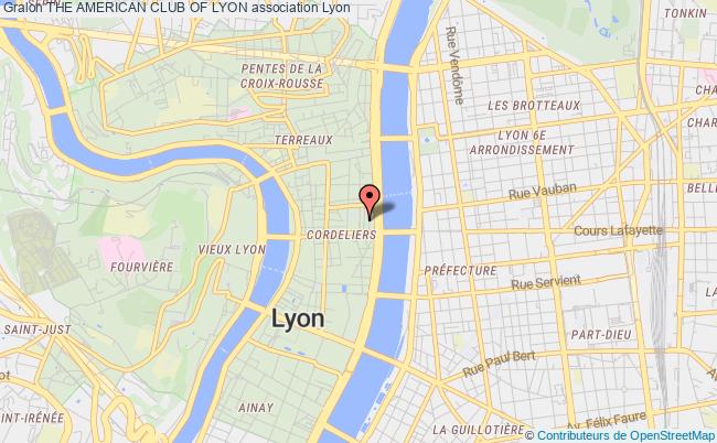 plan association The American Club Of Lyon Lyon