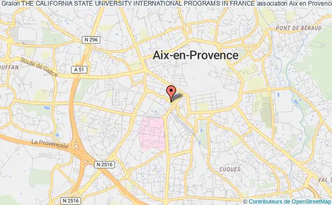 plan association The California State University International Programs In France Aix-en-Provence