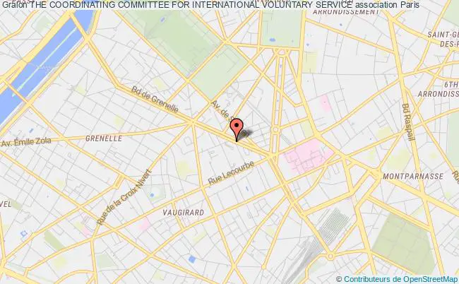 plan association The Coordinating Committee For International Voluntary Service Paris