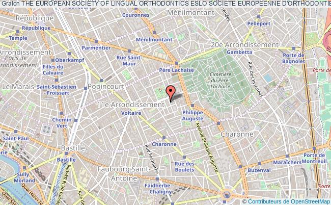 plan association The European Society Of Lingual Orthodontics Eslo Societe Europeenne D'orthodontie Linguale Paris