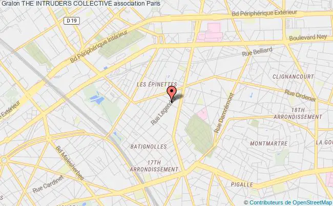 plan association The Intruders Collective Paris
