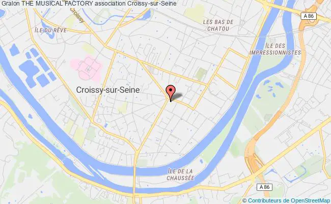 plan association The Musical Factory Croissy-sur-Seine