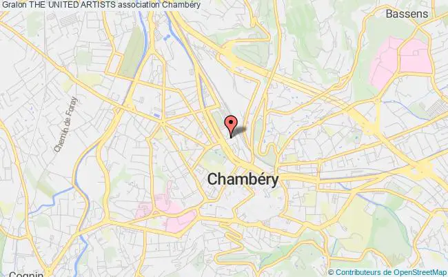 plan association The United Artists Chambéry