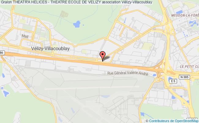 plan association Theatr'a Helices - Theatre Ecole De Velizy Vélizy-Villacoublay