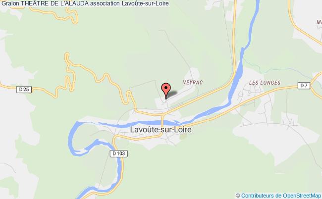 plan association TheÂtre De L'alauda Lavoûte-sur-Loire