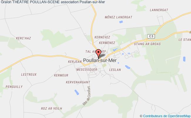 plan association ThÉÂtre Poullan-scene Poullan-sur-Mer