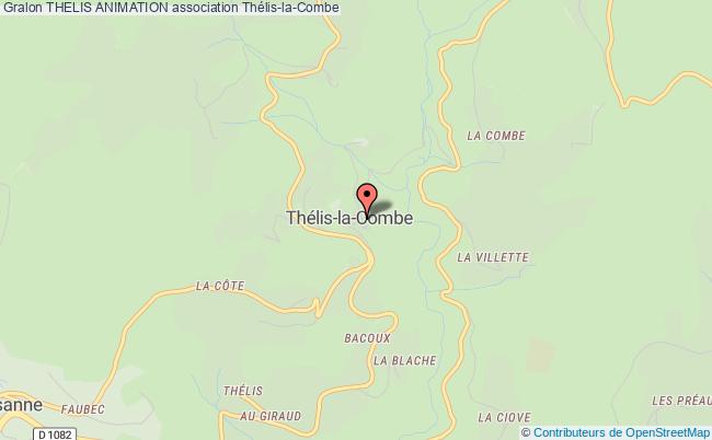 plan association Thelis Animation Thélis-la-Combe