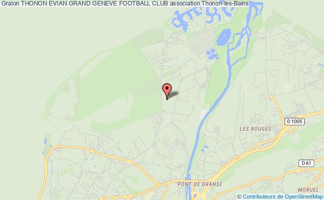 plan association Thonon Evian Grand Geneve Football Club Thonon-les-Bains