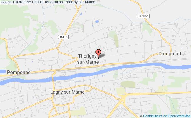 plan association Thorigny Sante Thorigny-sur-Marne