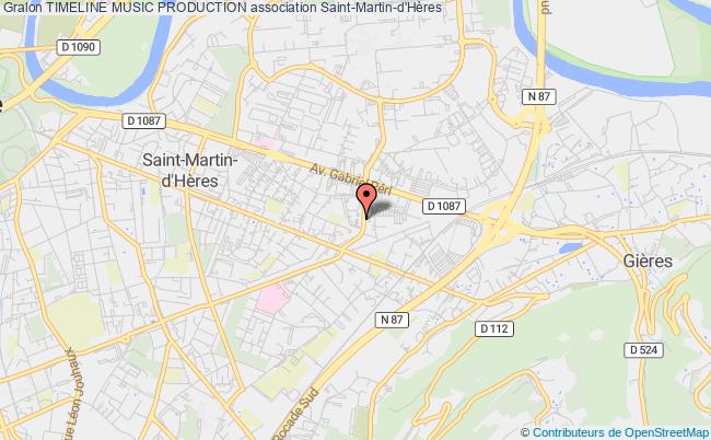 plan association Timeline Music Production Saint-Martin-d'Hères