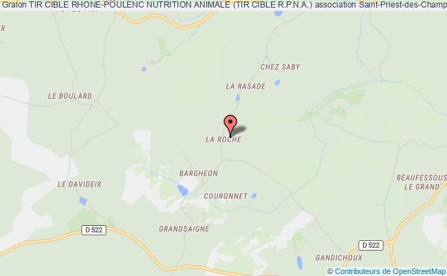 plan association Tir Cible Rhone-poulenc Nutrition Animale (tir Cible R.p.n.a.) Saint-Priest-des-Champs