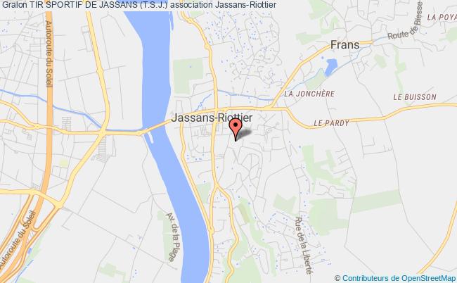 plan association Tir Sportif De Jassans (t.s.j.) Jassans-Riottier