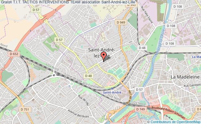 plan association T.i.t. Tactics Interventions Team Saint-André-lez-Lille