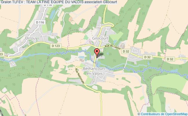 plan association Tlfev : Team La Fine Equipe Du Valois Gilocourt