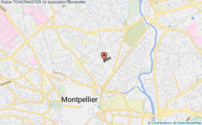 plan association Toastmaster 34 Montpellier