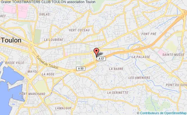 plan association Toastmasters Club Toulon Toulon
