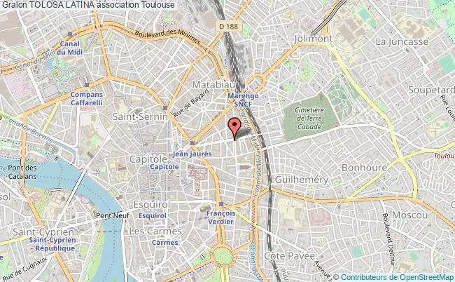 plan association Tolosa Latina Toulouse