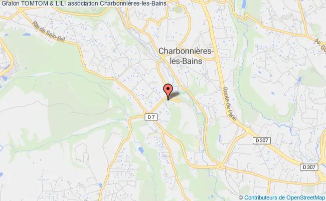 plan association Tomtom & Lili Charbonnières-les-Bains