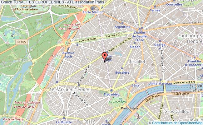 plan association Tonalites Europeennes - Ate Paris