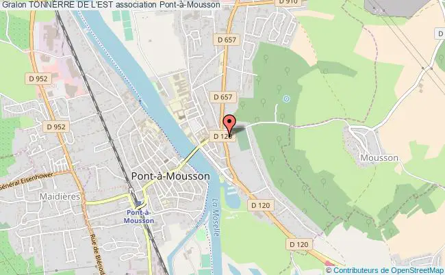 plan association Tonnerre De L'est Pont-à-Mousson