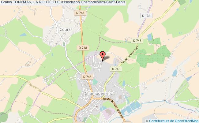 TONYMAN, LA ROUTE TUE