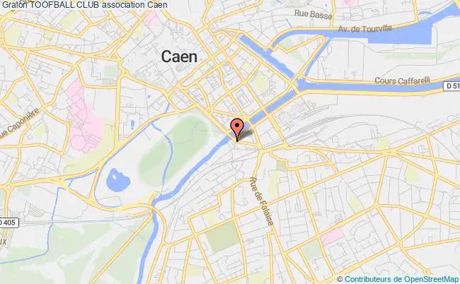 plan association Toofball Club Caen
