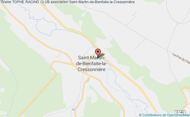 plan association Tophe Racing Club Saint-Martin-de-Bienfaite-la-Cressonnière