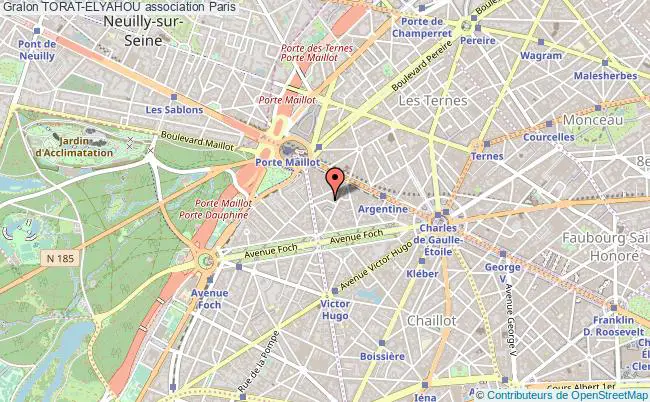 plan association Torat-elyahou PARIS
