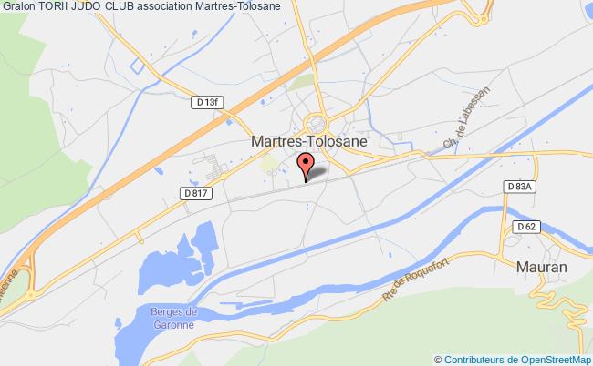 plan association Torii Judo Club Martres-Tolosane