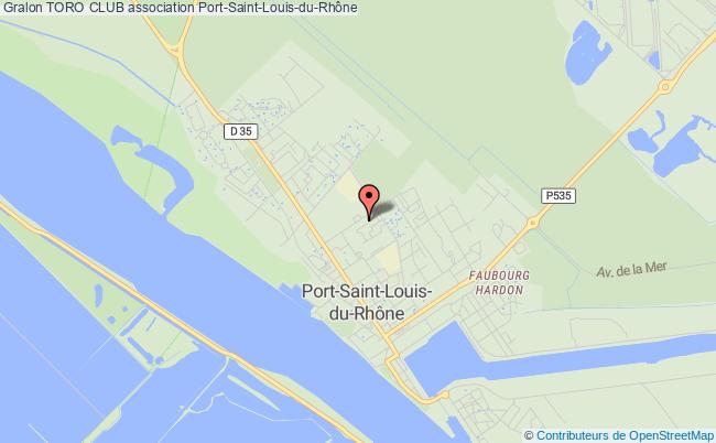 plan association Toro Club Port-Saint-Louis-du-Rhône