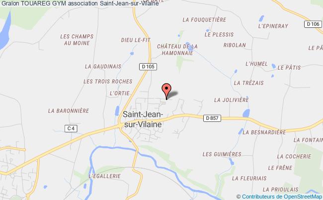 plan association Touareg Gym Saint-Jean-sur-Vilaine