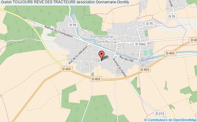 plan association Toujours RÊvÉ Des Tracteurs Donnemarie-Dontilly