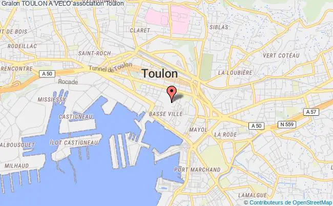 plan association Toulon A Velo Toulon