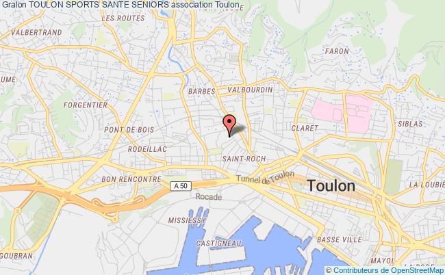 plan association Toulon Sports Sante Seniors Toulon